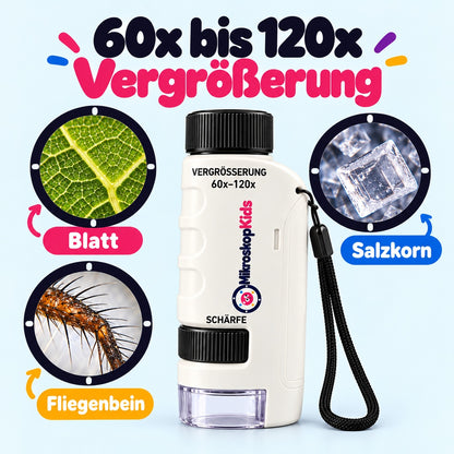 MikroskopKids – Das Taschenmikroskop für kleine Entdecker