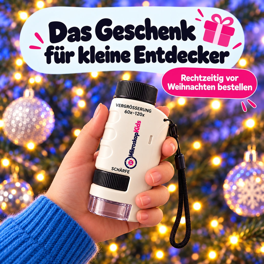 MikroskopKids – Das Taschenmikroskop für kleine Entdecker